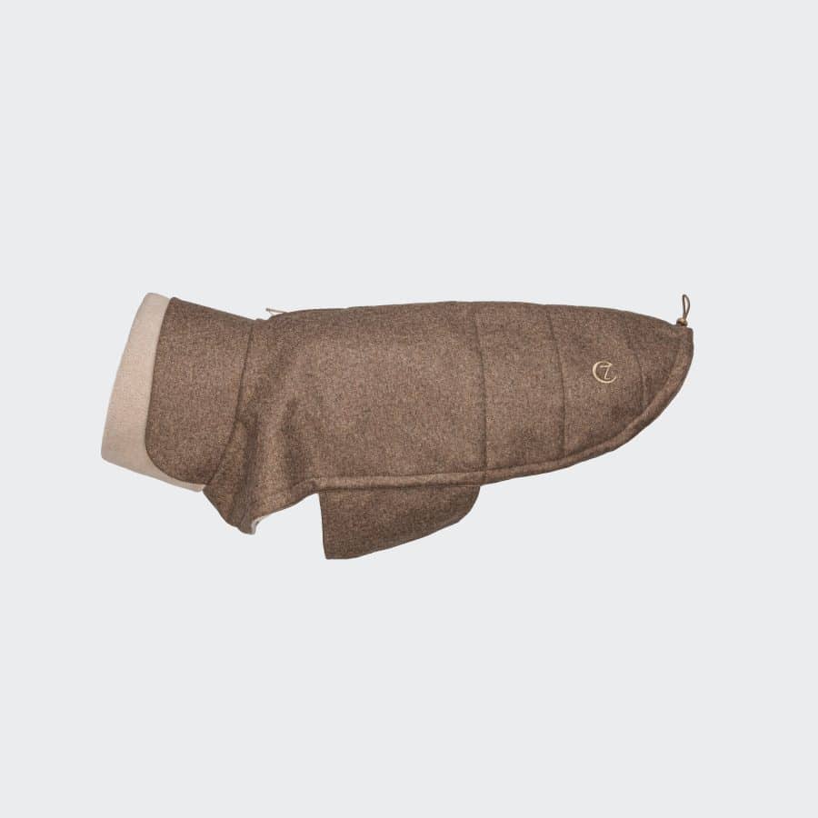 Cloud7 Dog Coat Brooklyn Flannel Hazel