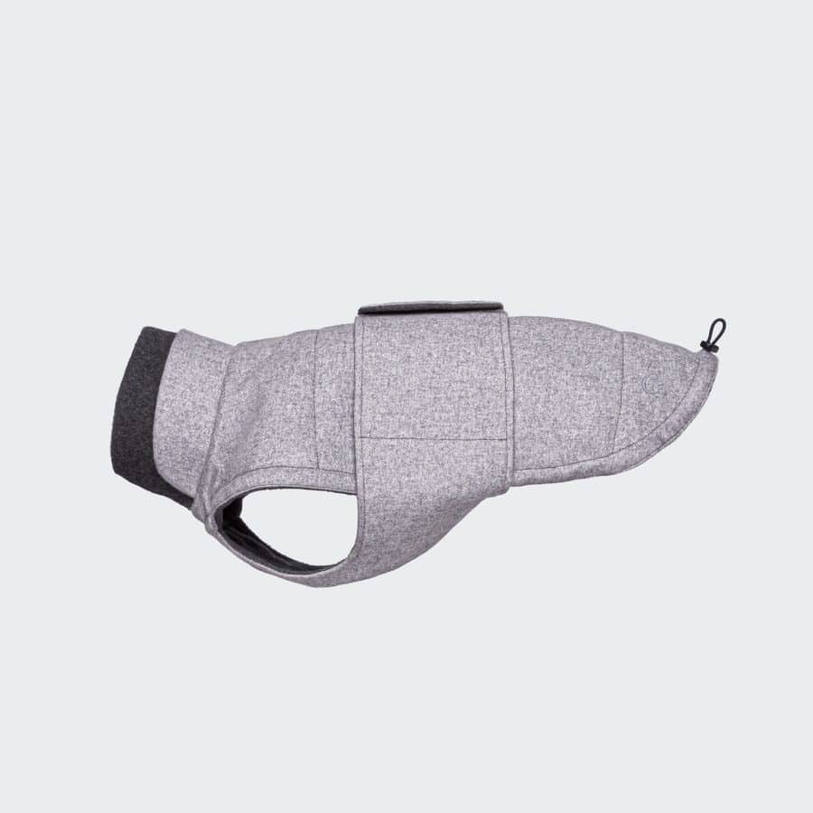Cloud7 Dog Coat Brooklyn Flannel Grey Taxmodell