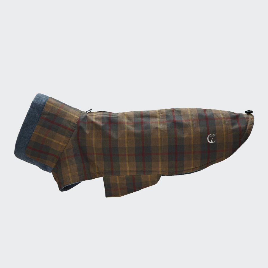 Cloud7 Dog Coat Brooklyn Waxed Tartan