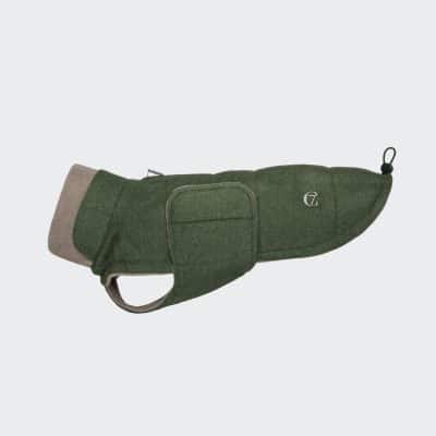 Cloud7 Dog Coat Brooklyn Flannel Fern Green Taxmodell