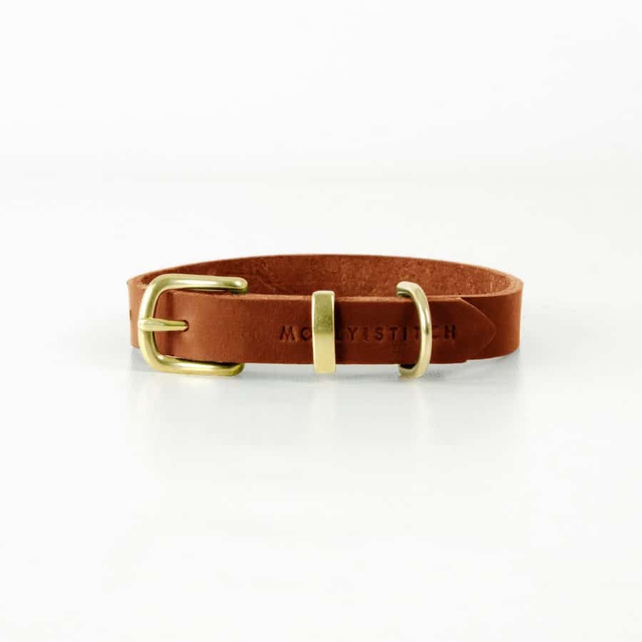 Molly and Stitch Butter Collar Sahara Cognac