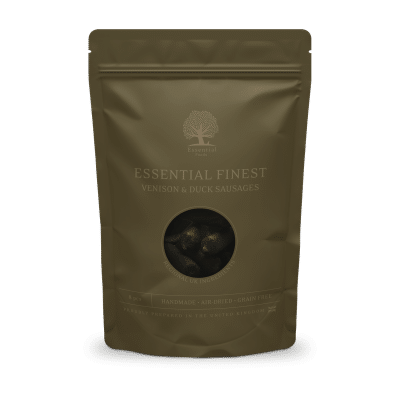 Essential Finest Venison & Duck Sausages 8-p