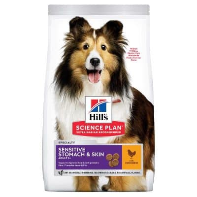 Hills SP  Canine Adult Sen.Stomach&Skin Medium Chicken