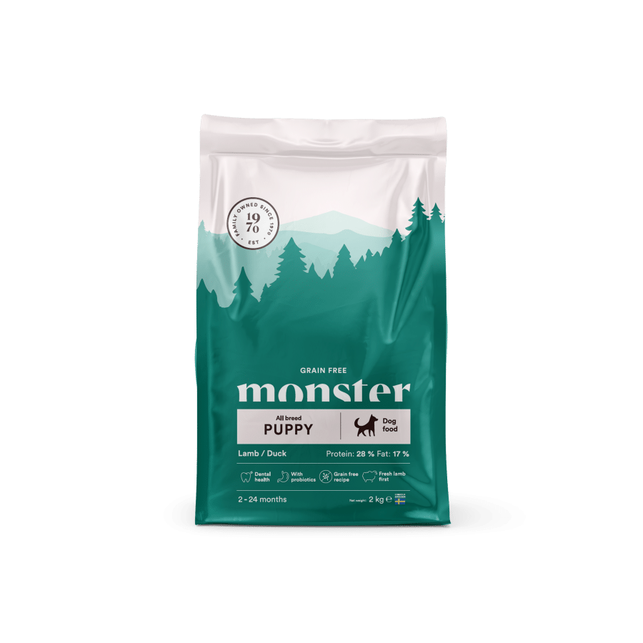 Monster Puppy Grain Free All Breed Lamb & Duck