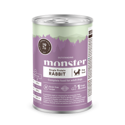 Monster Adult Single Rabbit våtfoder