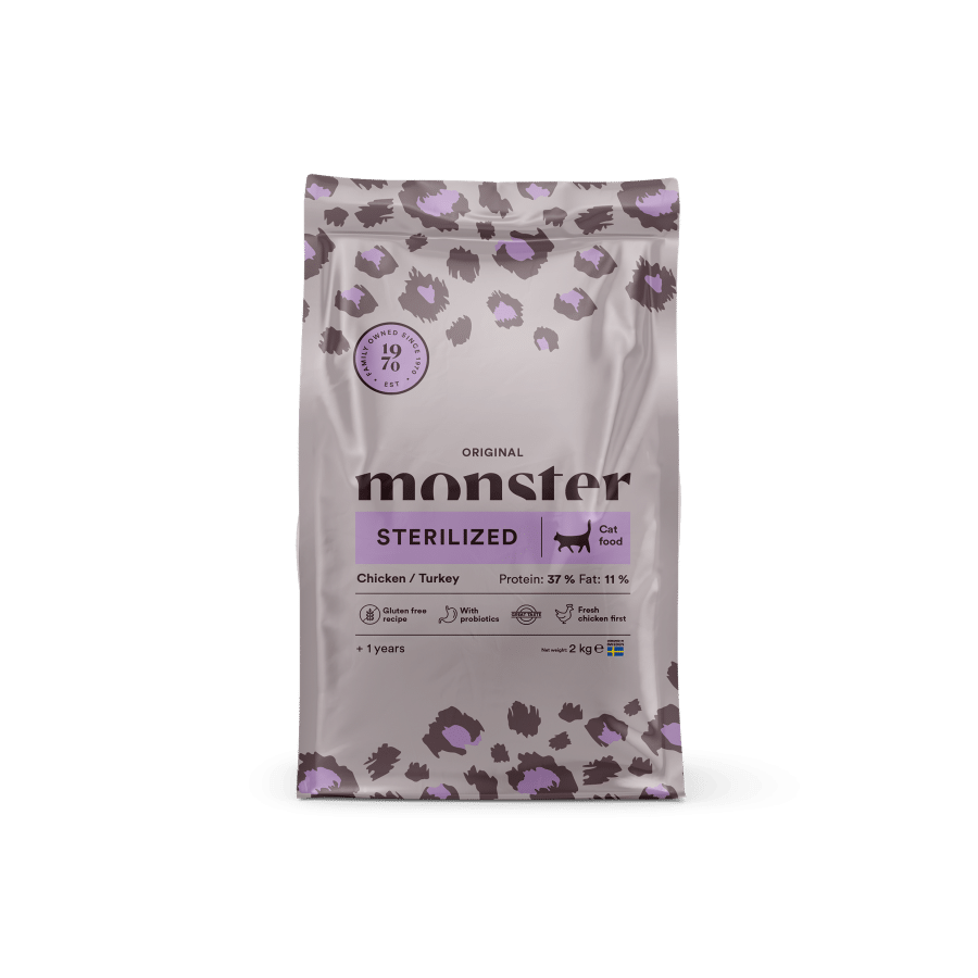 Monster Cat Orig. Sterilized Chick/Turkey