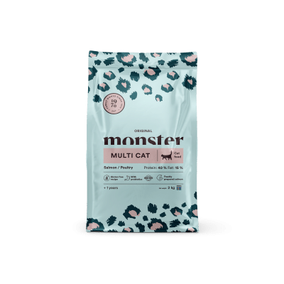 Monster Cat Orig. Multicat Salmon/Poultry