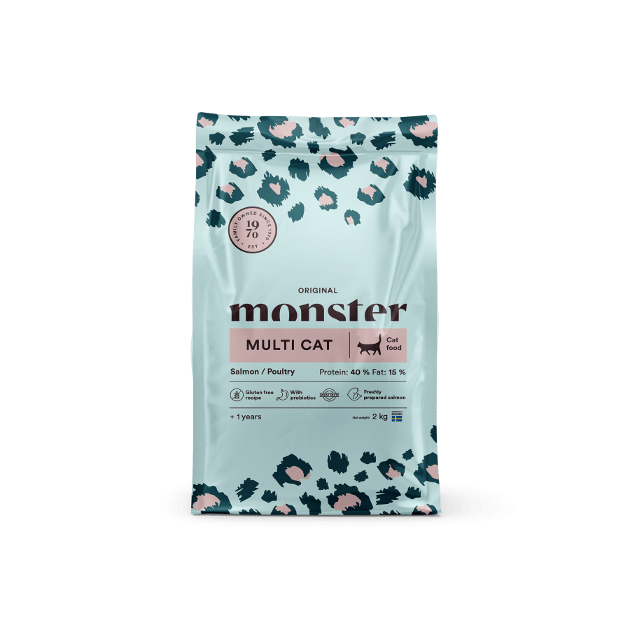 Monster Cat Orig. Multicat Salmon/Poultry