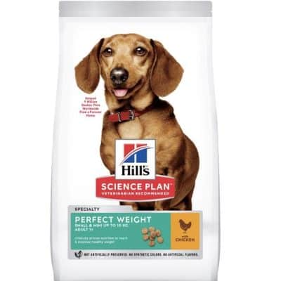 Hills SP Canine Adult Perfect Weight Small&Mini Chicken 1,5kg