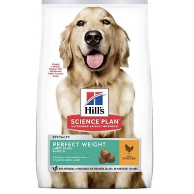Hills SP Canine Adult Perfect Weight Large Breed Chicken 12kg