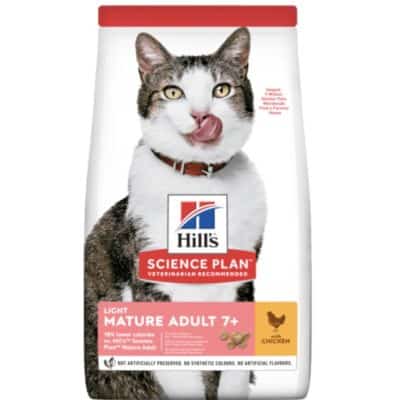 Hills SP  Feline Mature Light Chicken 1,5kg