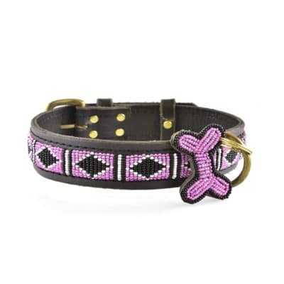 Zinji Design Rafiki pink halsband