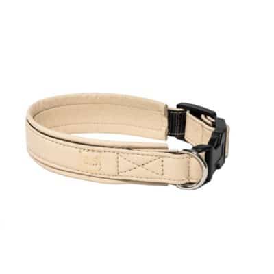 Gustaf & Evita Halsband Skinn Beige