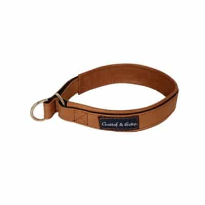 Gustaf & Evita Halvstryp Skinn Cognac
