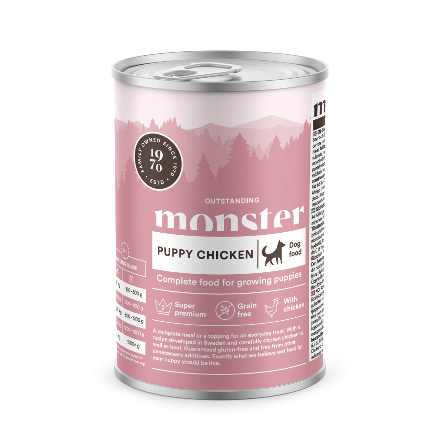 Monster Puppy Chicken våtfoder