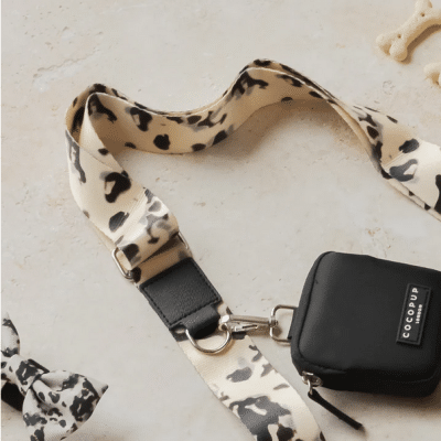 Cocopup London Axelband Ivory Tort
