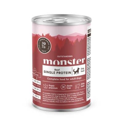 Monster Adult Single Beef våtfoder