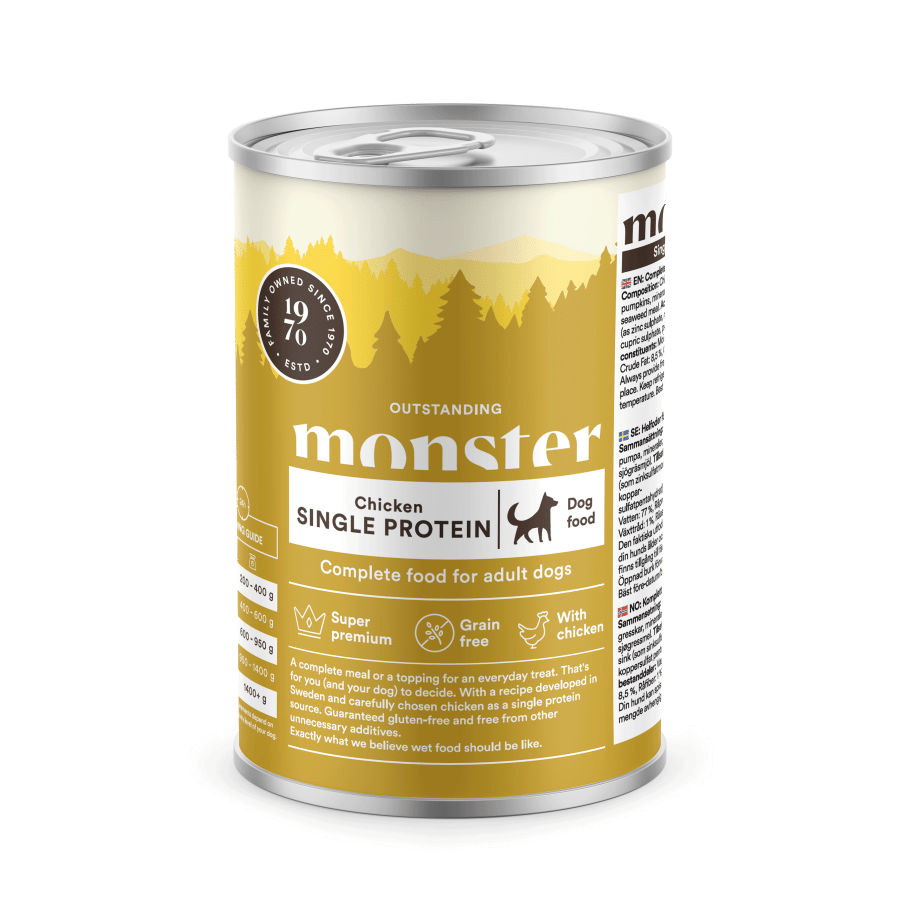 Monster Adult Single Chicken våtfoder