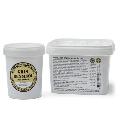 Standardt Gris Benmjöl 500g