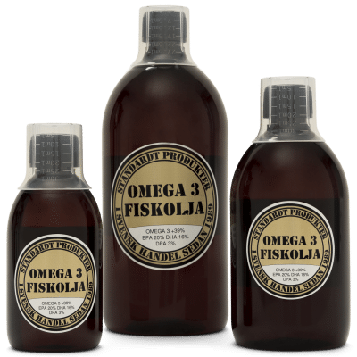 Standardt Omega3 Fiskolja