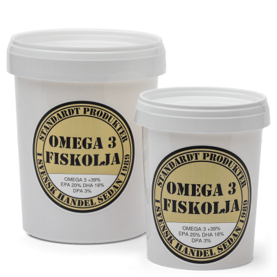 Standardt Omega3 Fiskolja Kapslar 150st