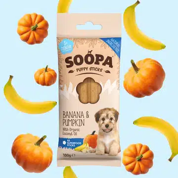 Soopa Puppy Stick Banana & Pumpkin