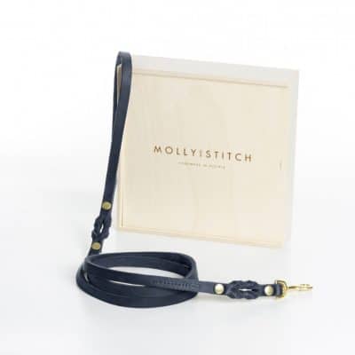 Molly and Stitch Butter City Leash Navy