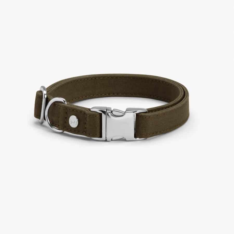 Denjo Dogs Hundhalsband Signature Go Khaki