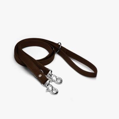 Denjo Dogs Justerbart Koppel Signature Go 200 cm Chocolate