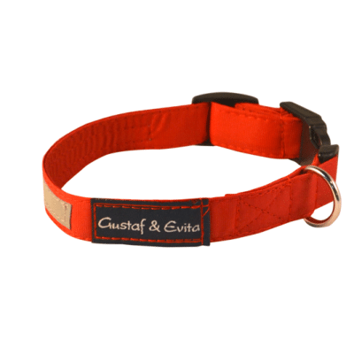 Gustaf & Evita Halsband Reflex Röd