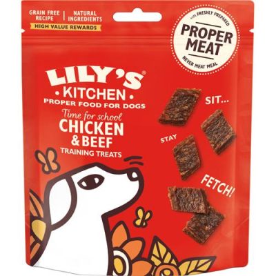 Lily´s Kitchen Time for school Chicken & Beef Traning treats