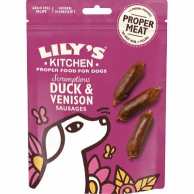 Lily´s Kitchen Scrumptious Duck and Venison Sausages