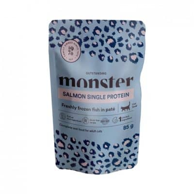 Monster Cat Pouches Adult Salmon