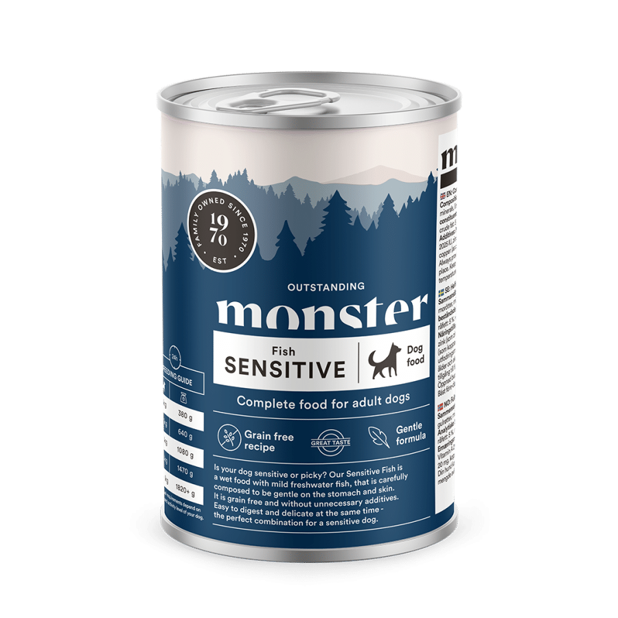 Monster Adult Sensitive Fish våtfoder
