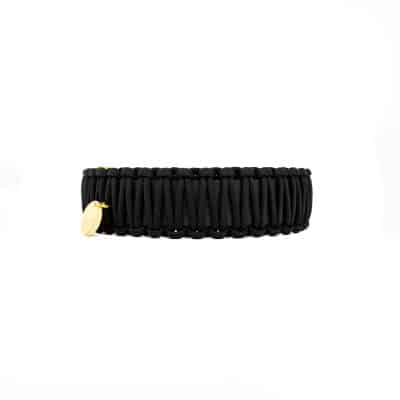Stilhütte Halsband Paracord Svart