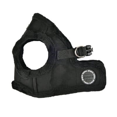 Puppia Terry Vest sele Svart
