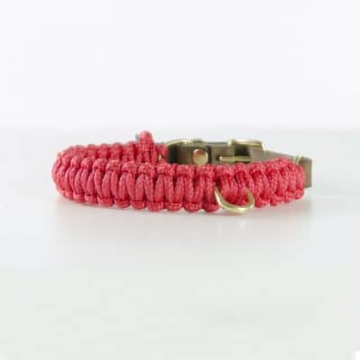 Molly and Stitch Touch of Leather Collar Lipstick Red