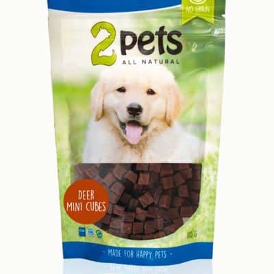 2pets Dogsnack Deer MiniCubes