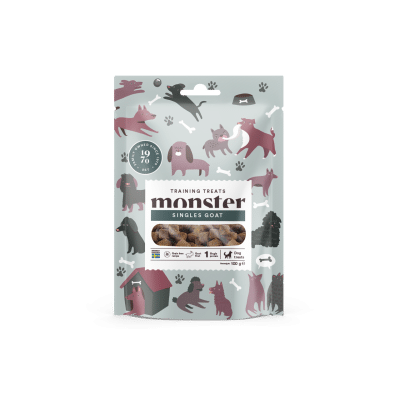Monster Dog training treats Singles Goat 100 g
