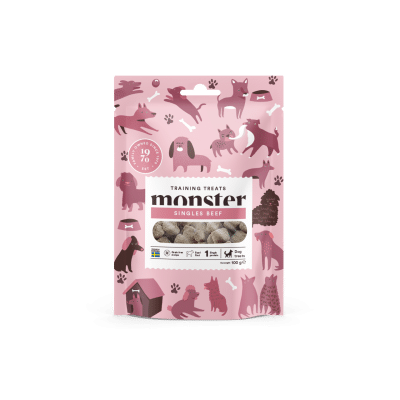 Monster Dog training treats Singles Beef 100 g