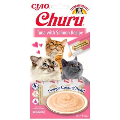 Churu Cat Tuna with Salmon Creamy Treat