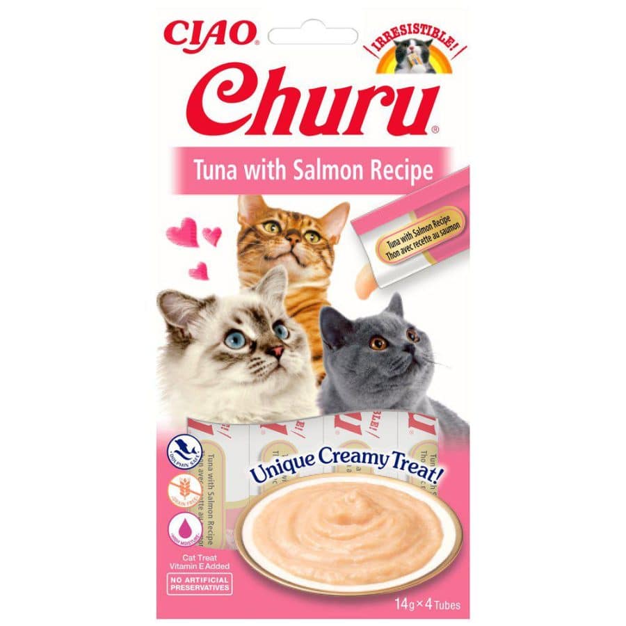 Churu Cat Tuna with Salmon Creamy Treat
