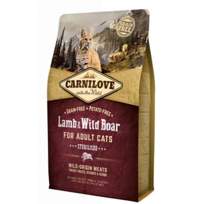 Carnilove CAT Lamb & Wild Boar - for Sterilised