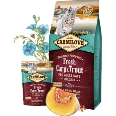 Carnilove Cat Fresh Carp & Trout for Sterilised