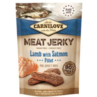 Carnilove Jerky Lamb with Salmon Fillet 100 g