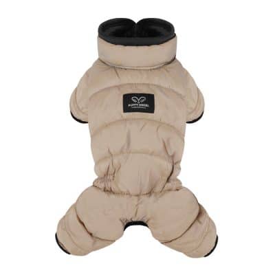 Puppy Angel Padded Overall Beige