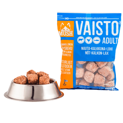 MUSH Vaisto® Adult Blå (Nöt-kalkon-lax)