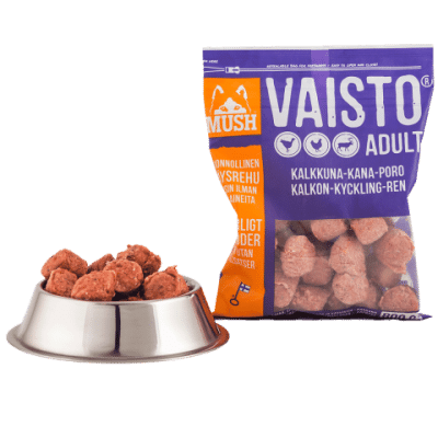 MUSH Vaisto® Adult Lila (Kalkon-kyckling-ren) 800g