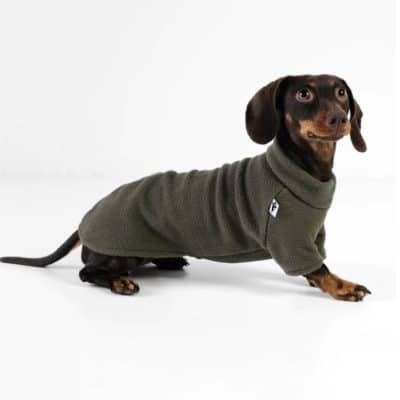 Karma Taxtröja Fleece Oliv