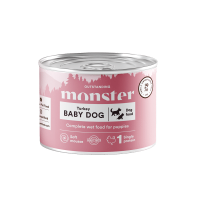 Monster Baby Dog Mousse 190g